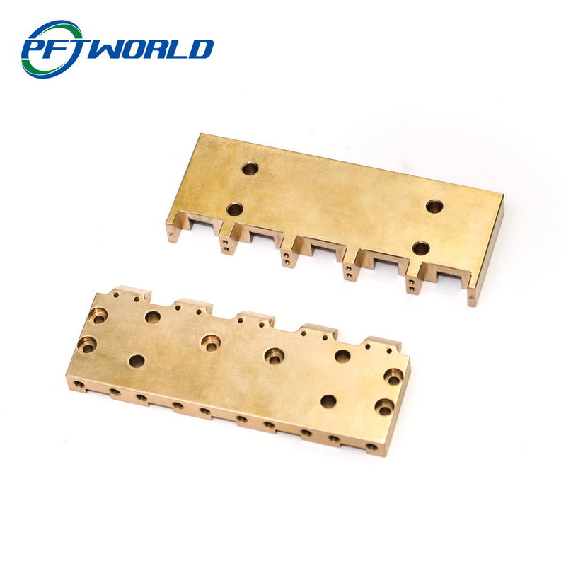 Titanium Anodize Brass Turning Parts , LGS Standard Precision Brass Components