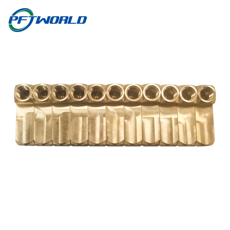 Titanium Anodize Brass Turning Parts , LGS Standard Precision Brass Components