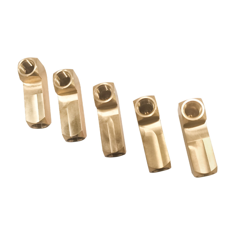 Anodize OEM Brass Precision Turned Components Electrophoresis Surface