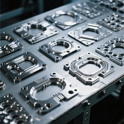 قطعات چاپی حرفه ای با تکنولوژی پردازش CNC و سطح رنگ